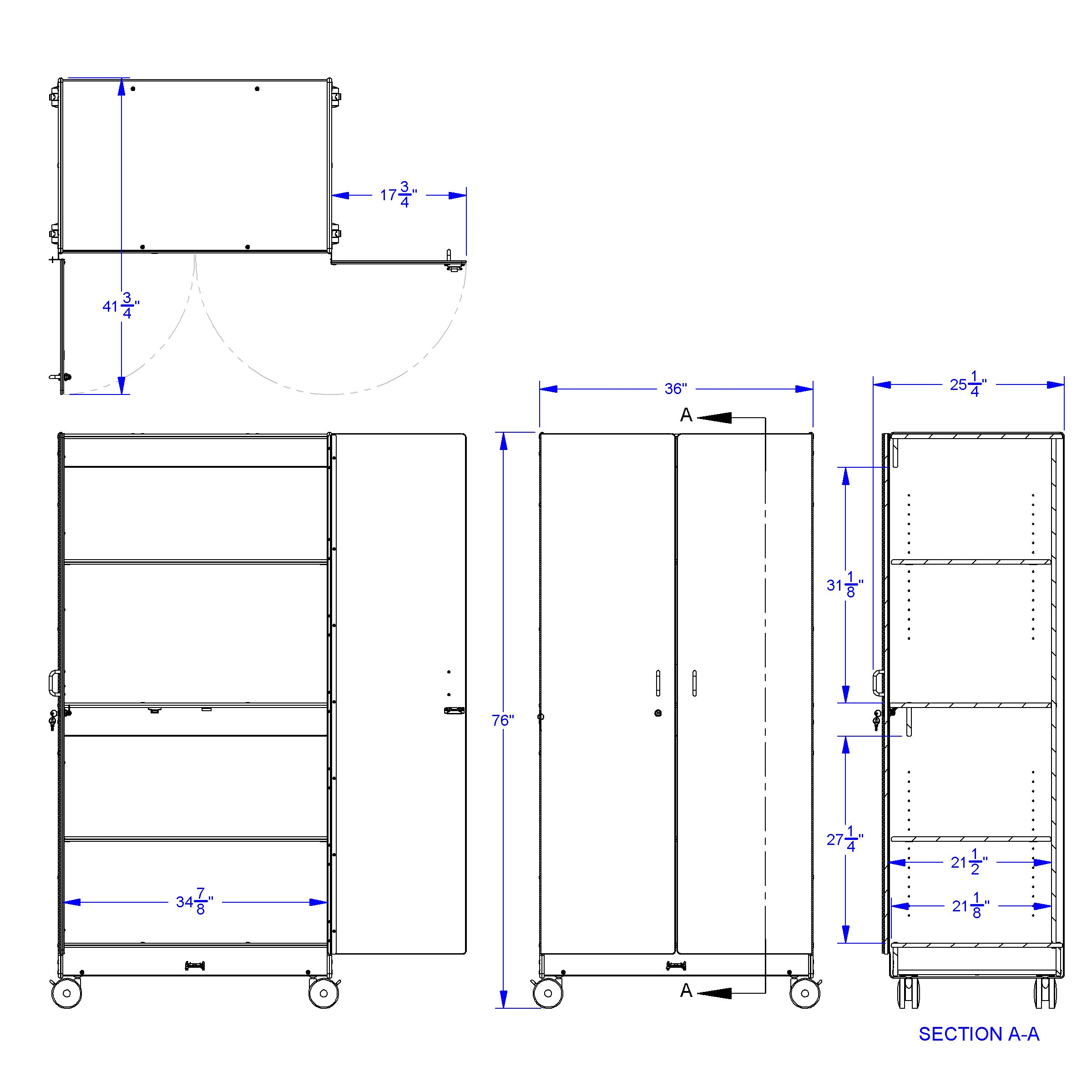 Jonti-Craft® Storage Cabinet - Mobile