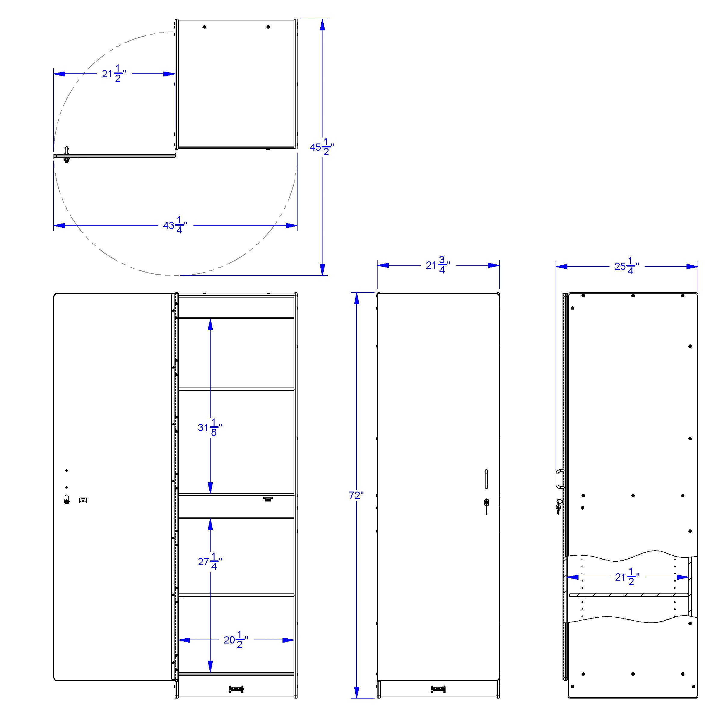 Jonti-Craft® Single Storage Cabinet