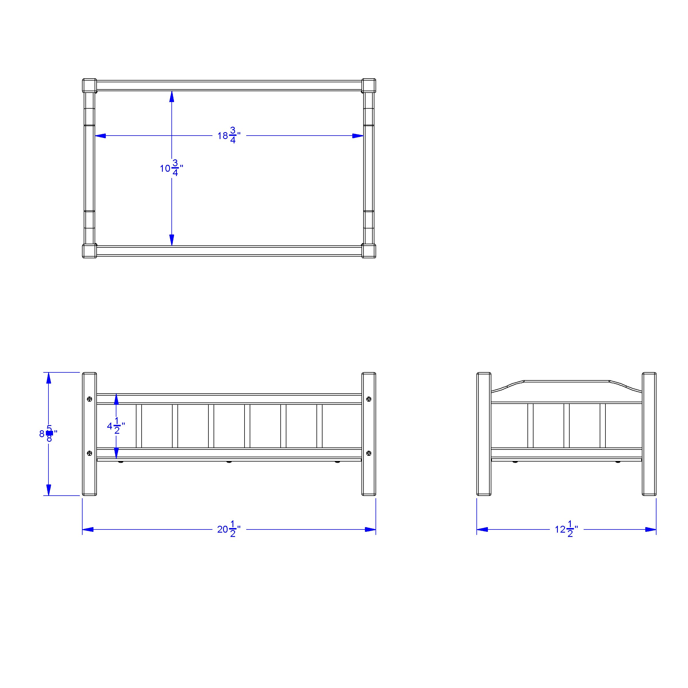 Jonti-Craft® Traditional Doll Bed