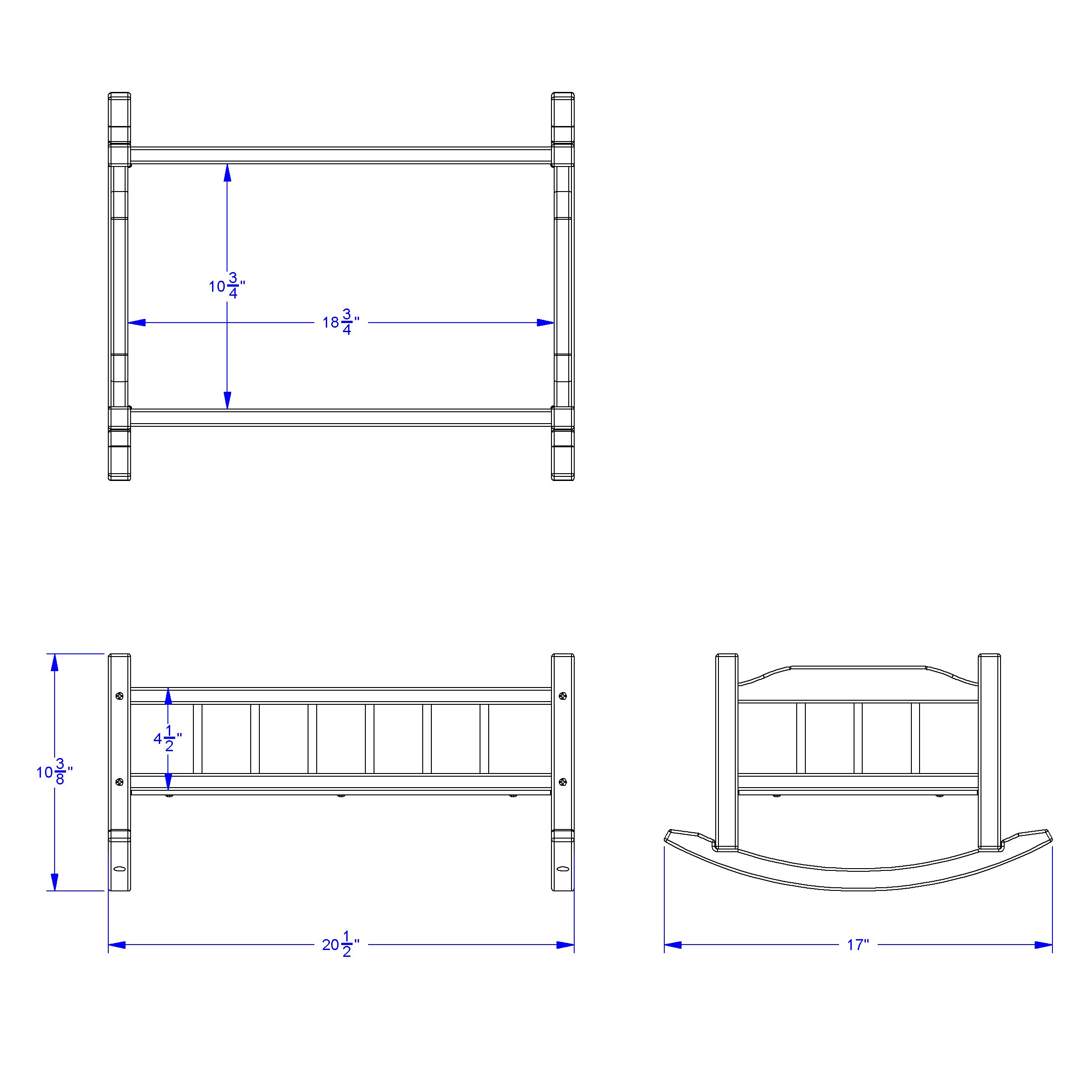 Jonti-Craft® Traditional Doll Cradle