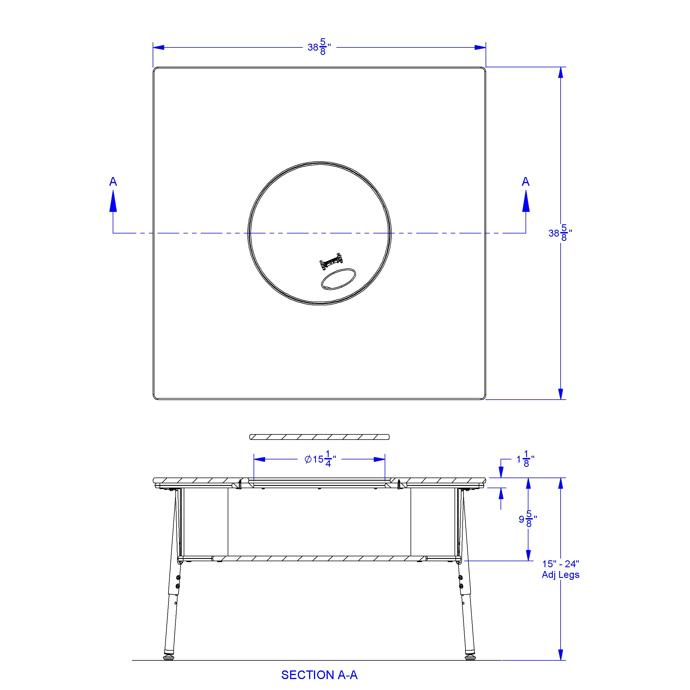 Jonti-Craft® Blanca Table