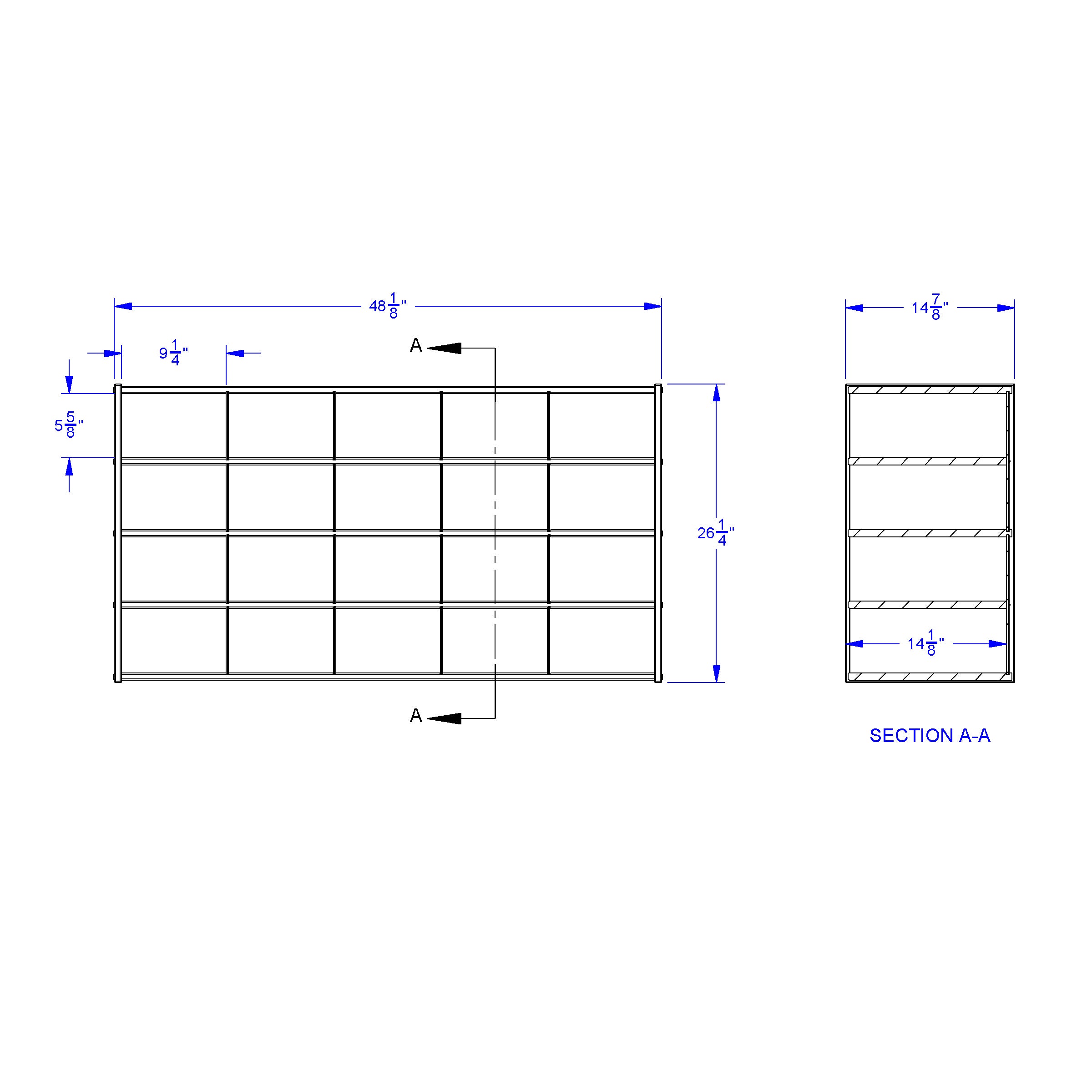 Young Time® 20 Cubbie-Tray Storage - with Clear Bins