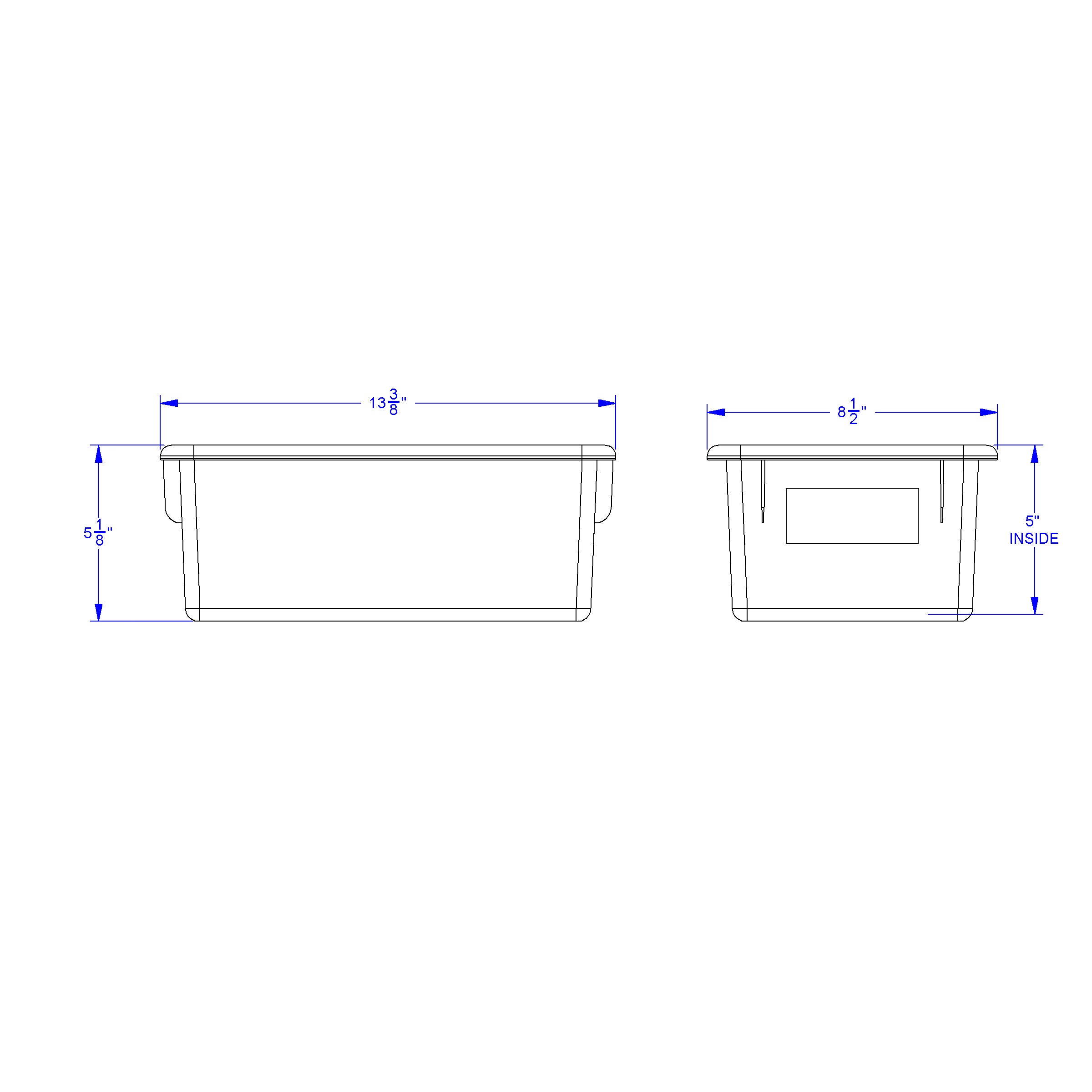 Jonti-Craft® Cubbie-Tray - Navy