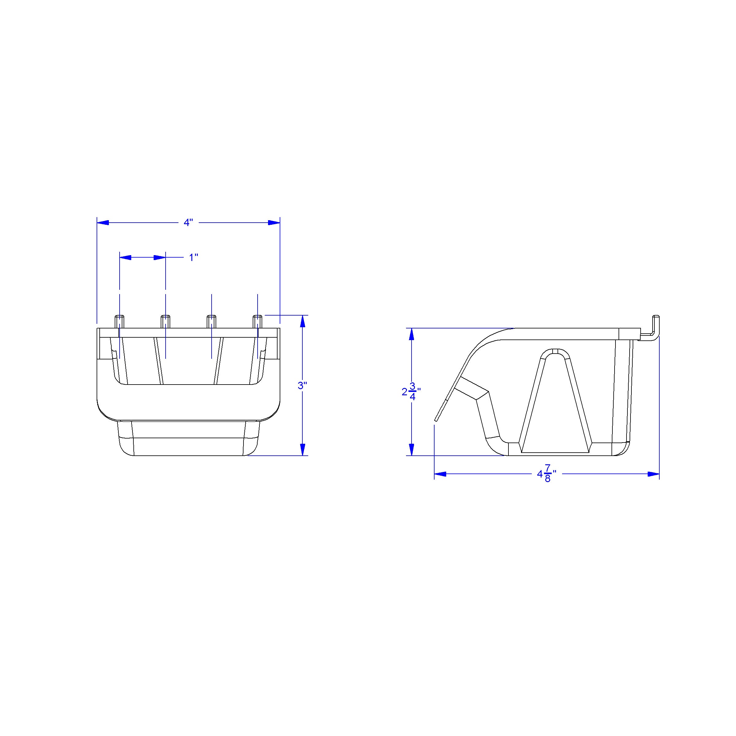 Jonti-Craft® Pegboard Bins - 10 Piece Set