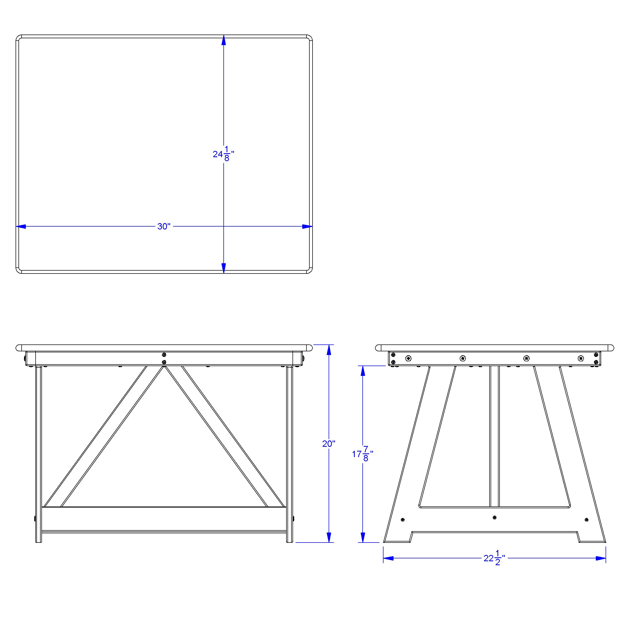 EverPlay™ Small Outdoor Table and Bench Set