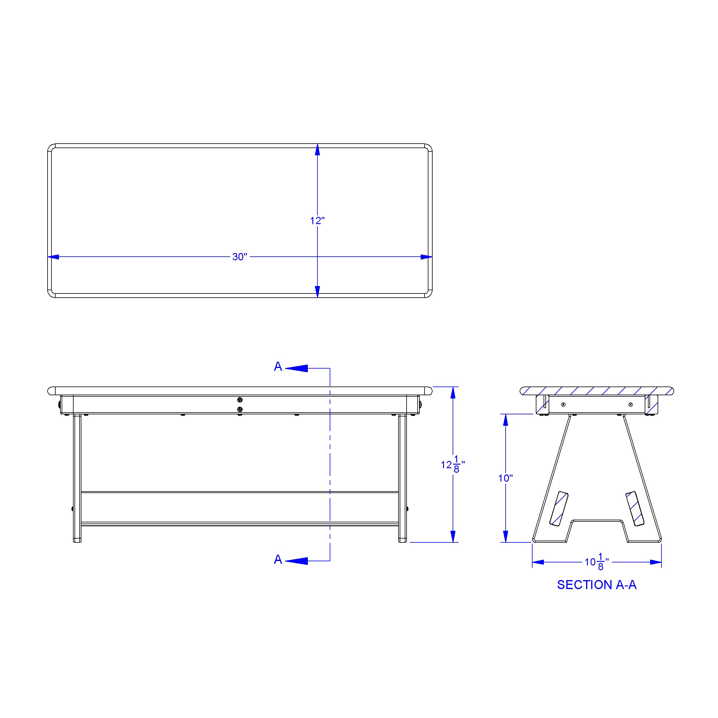 EverPlay™ Small Outdoor Table and Bench Set