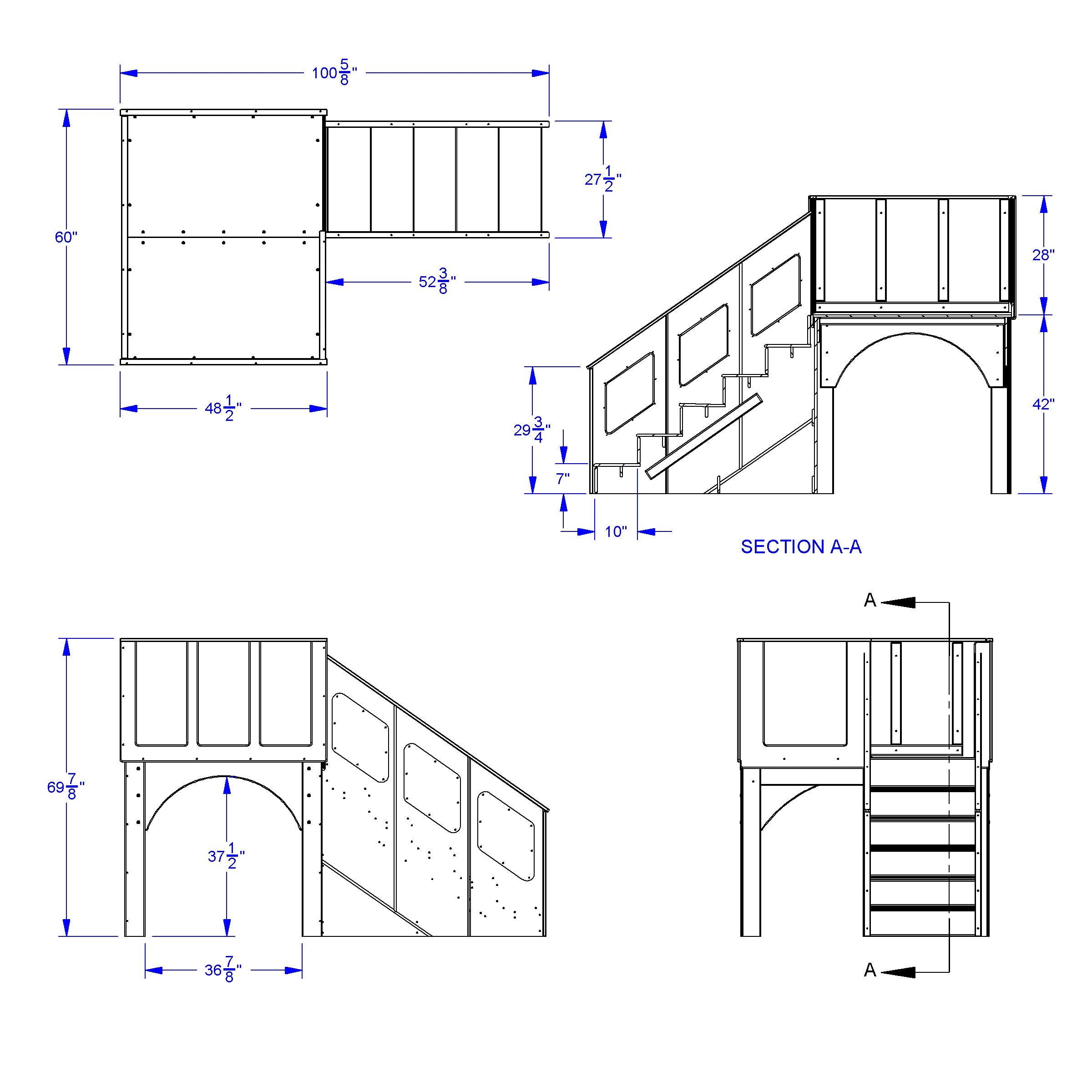 Jonti-Craft® Tots Loft - 24-36 Months