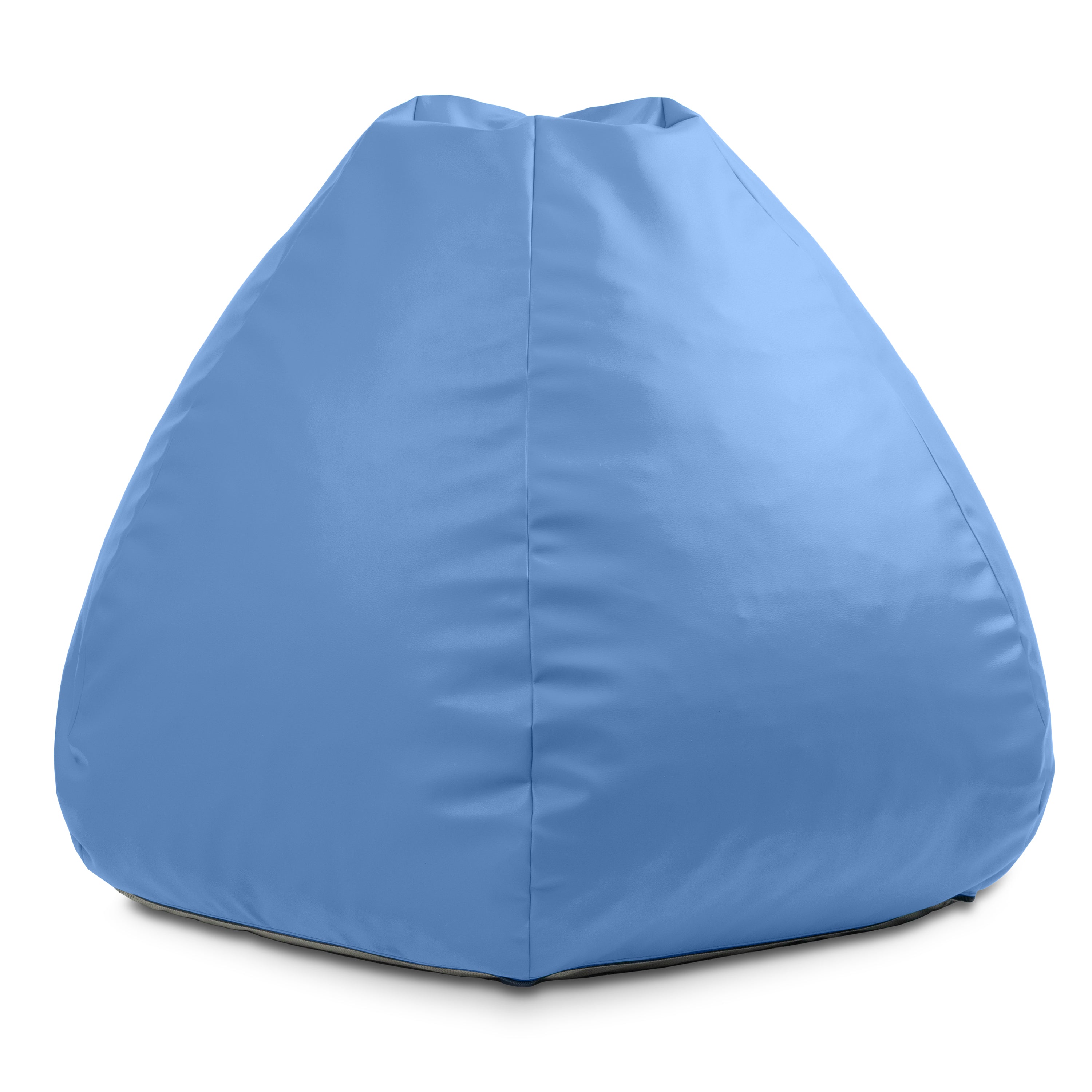 Jaxx Gumdrop Commercial Grade Bean Bag for Educational Environments, Large Size - Premium Vinyl - Royal Blue
