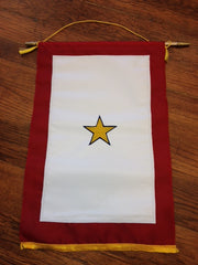Gold Star Service Banner 8x15 in. Nylon