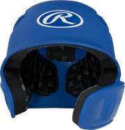 Rawlings R16 Matte Senior 1-Tone Baseball Helmet With Reversible Extension - Royal