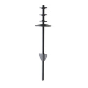 GROUND SPIKE FOR TELESCOPING FG POLES