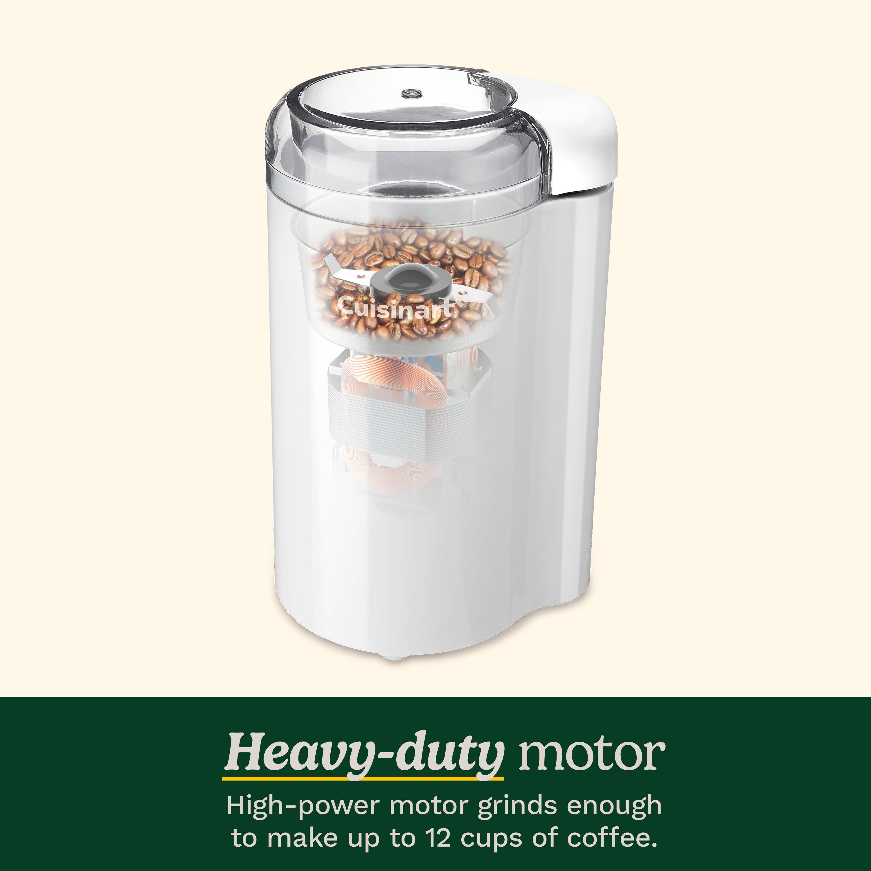 Coffee Grinder - White
