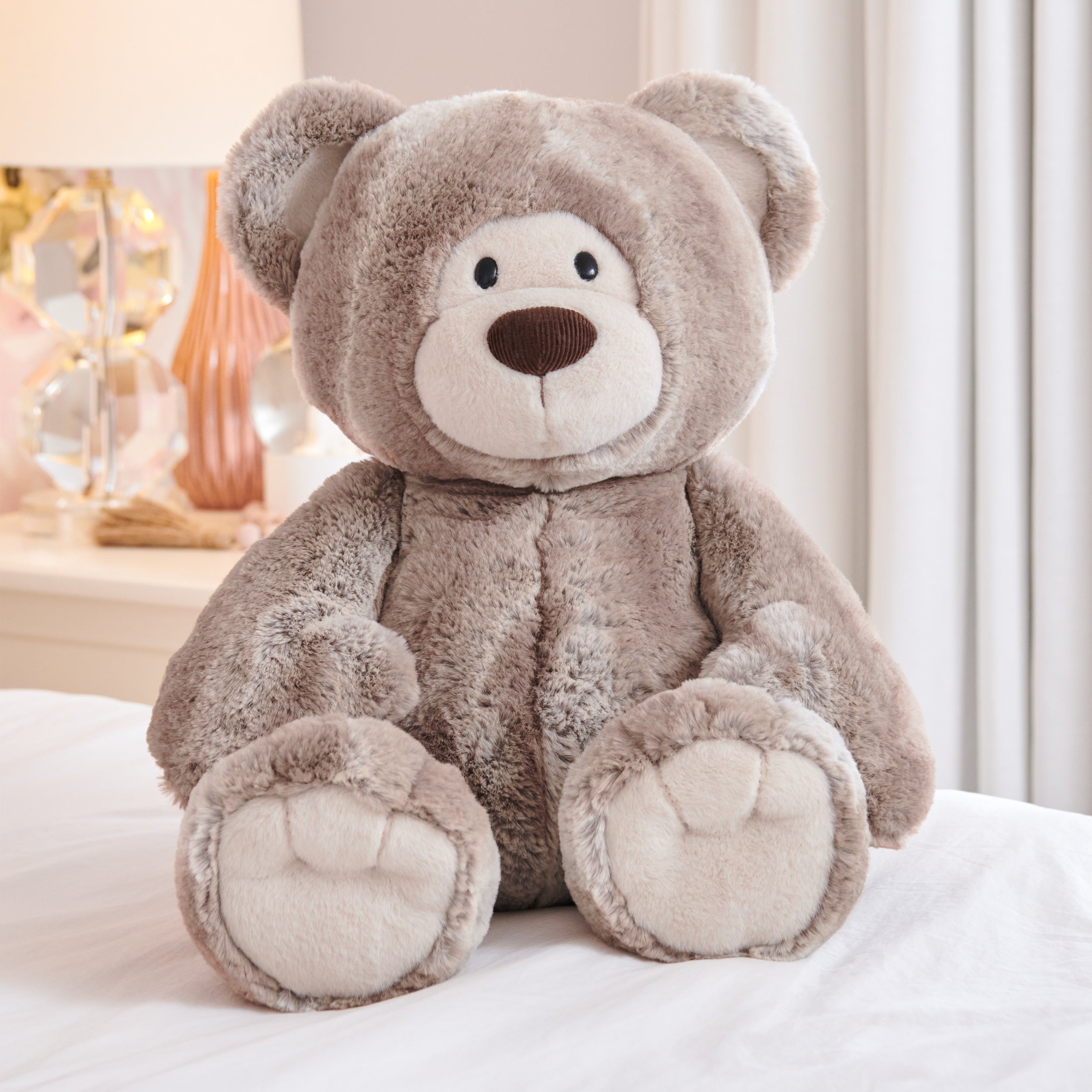 GUND Mukki Teddy Bear, Premium Stuffed Animal for Ages 1 and Up, Brown/Cream, 16”