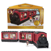 Wizarding World Harry Potter, Micro Magical Moments Hogwarts Express Collectibles Display & Carrying Case with 3 Figures, Kids Toys for Ages 6 and up