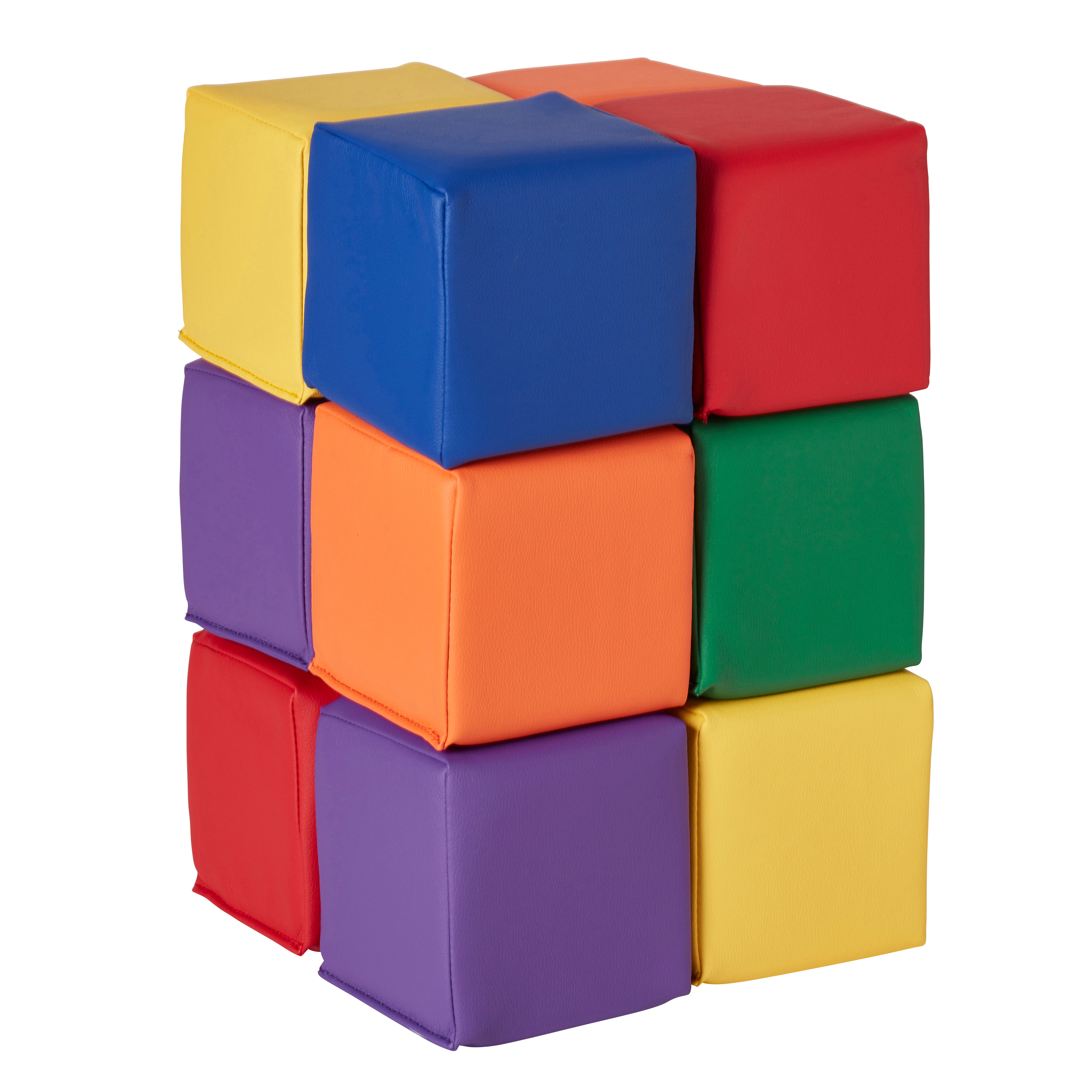 SoftZone Patchwork Toddler Blocks - Assorted