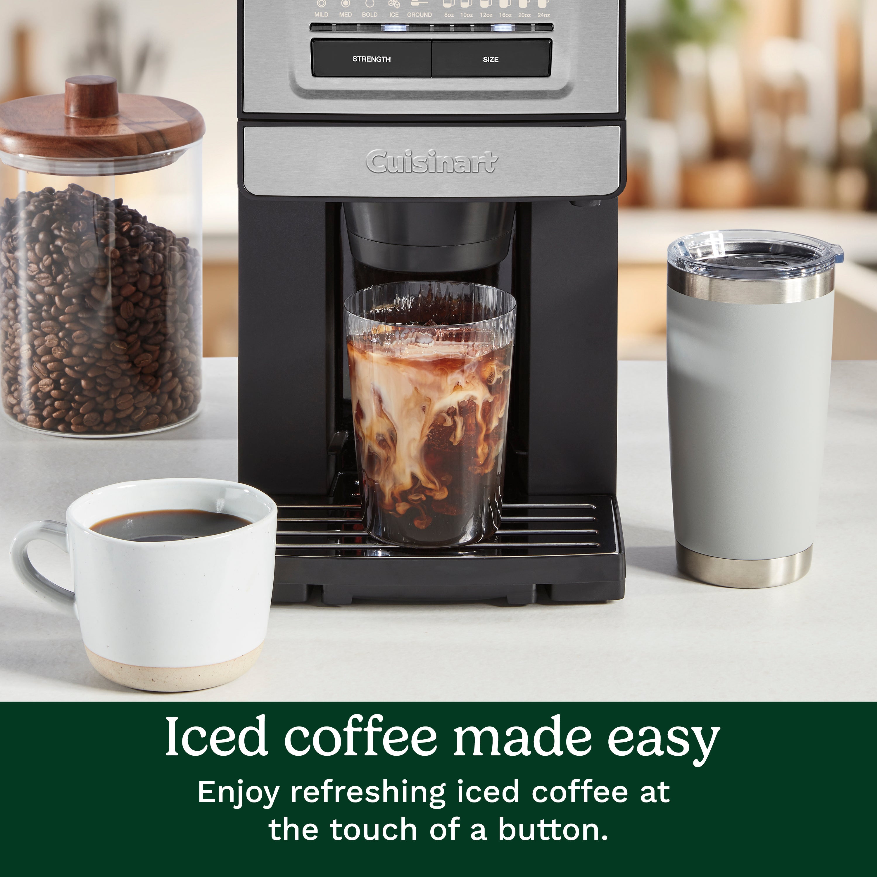Custom Grind & Brew Single-Cup Coffee Maker