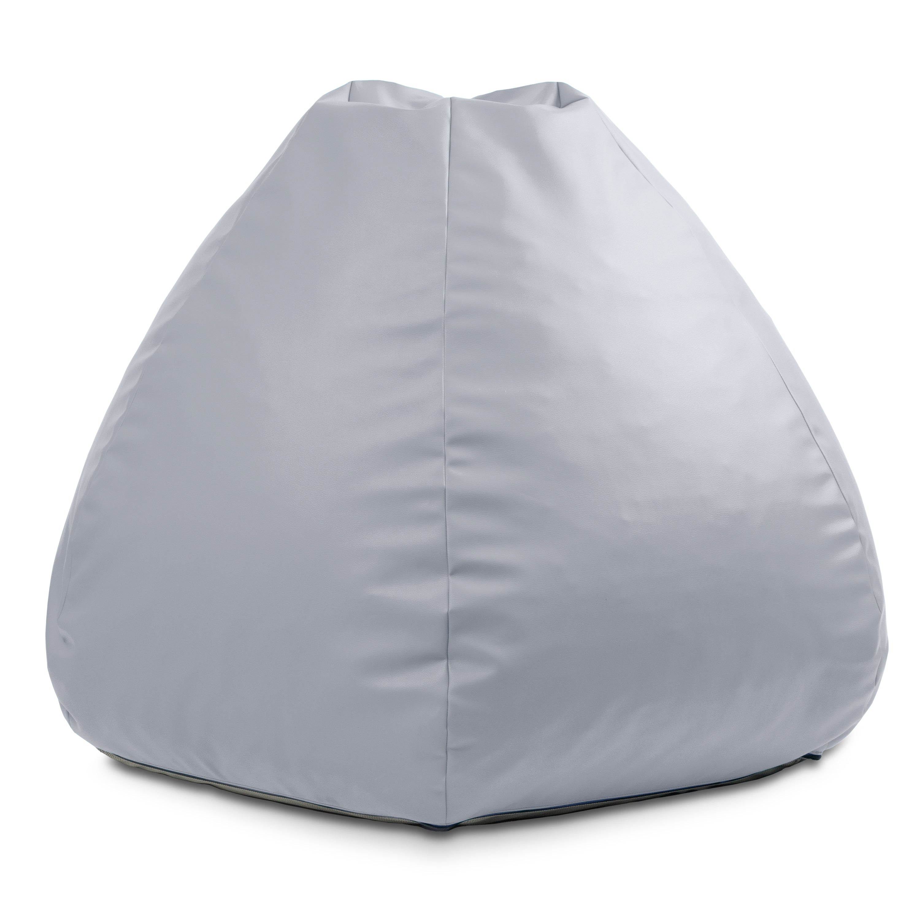 Jaxx Gumdrop Commercial Grade Bean Bag for Educational Environments, Large Size - Premium Vinyl - Submarine Grey