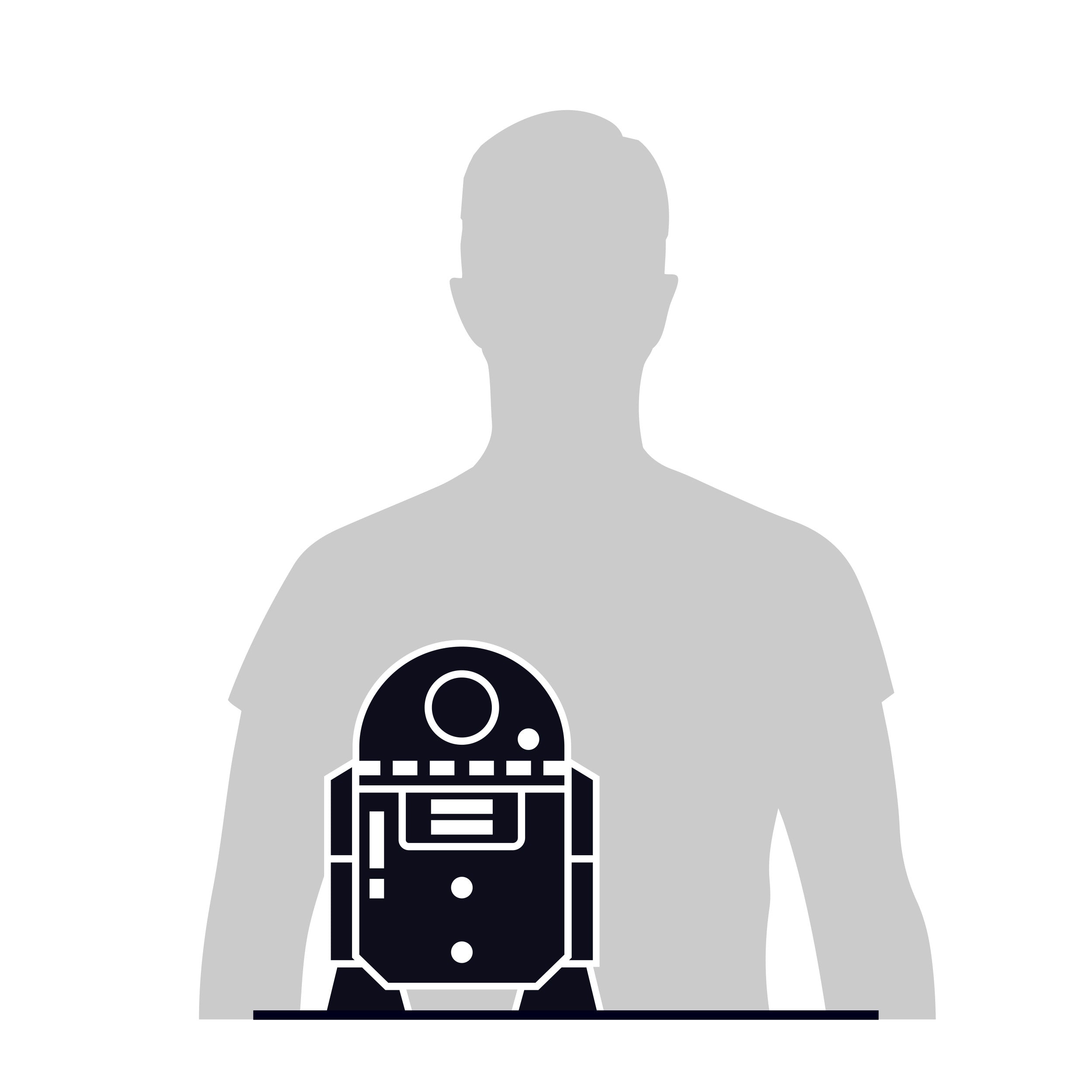 4D Build Star Wars R2-D2 Cardstock 3D Model Kit, Star Wars Gifts, Toys Desk Décor for Fans & Collectors, Adults & Teens 12+