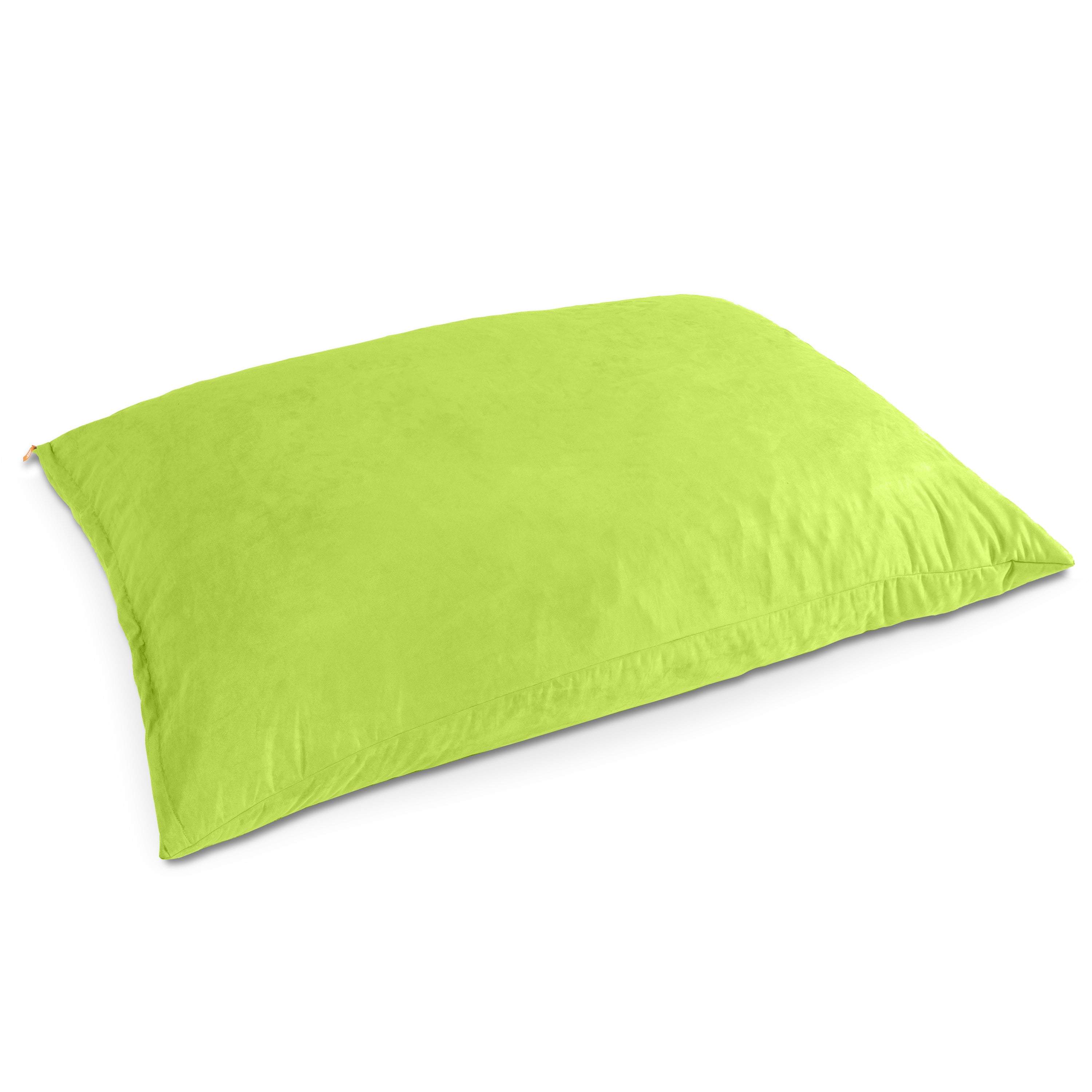 Jaxx Pillow Saxx 5.5-Foot - Huge Bean Bag Floor Pillow and Lounger, Lime