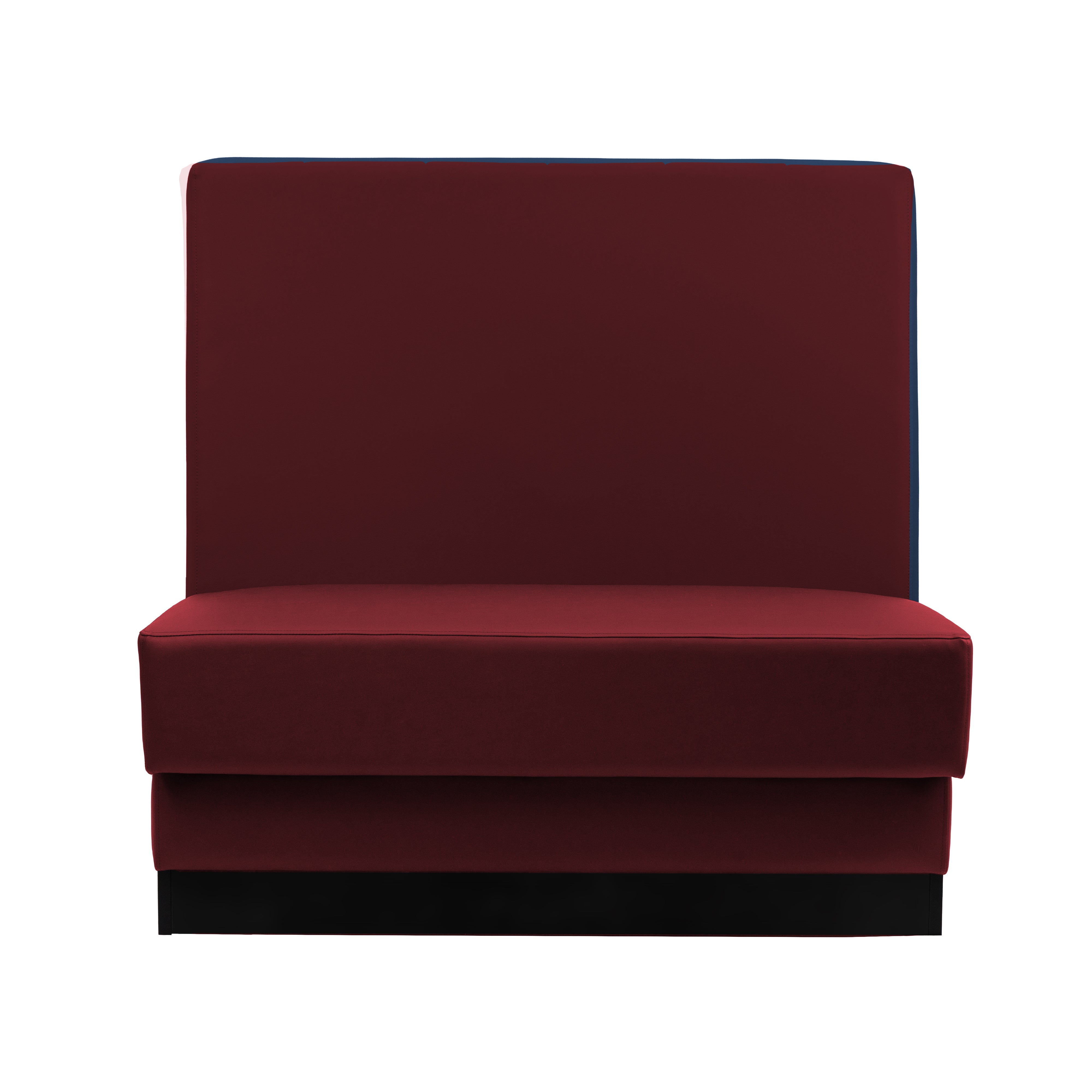 Pro Series Double-Sided Restaurant Booth Seating - Burgundy