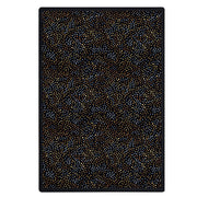 Dots Aglow 7'8" x 10'9" area rug in color Gold