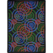 Dottie 3'10" x 5'4" area rug in color Colors