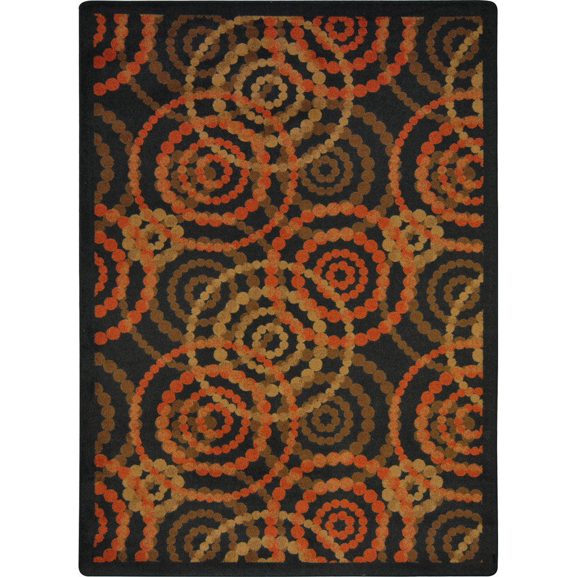 Dottie 7'8" x 10'9" area rug in color Warm Earth