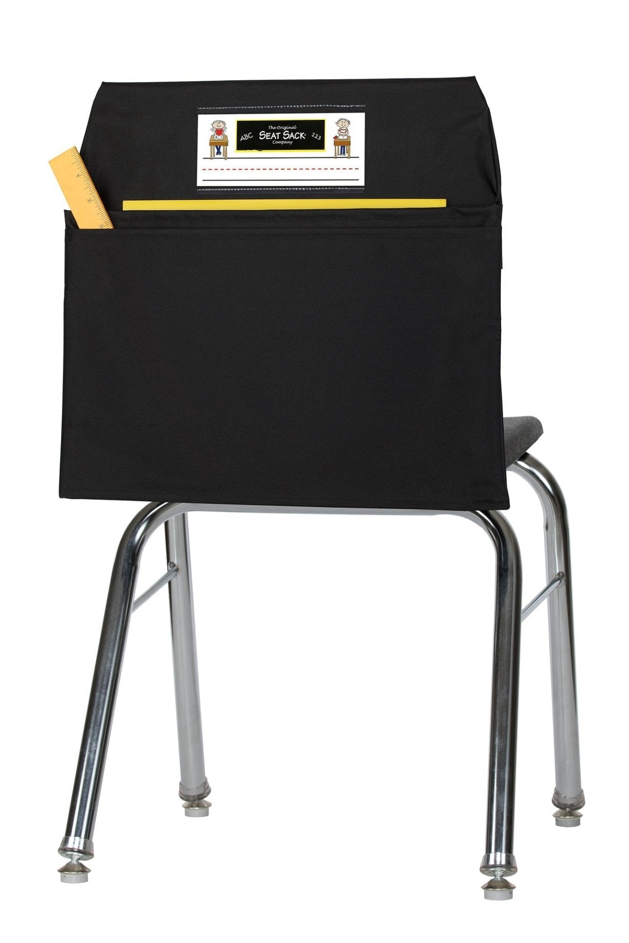 17 inch Double Pocket Seat Sack-Black