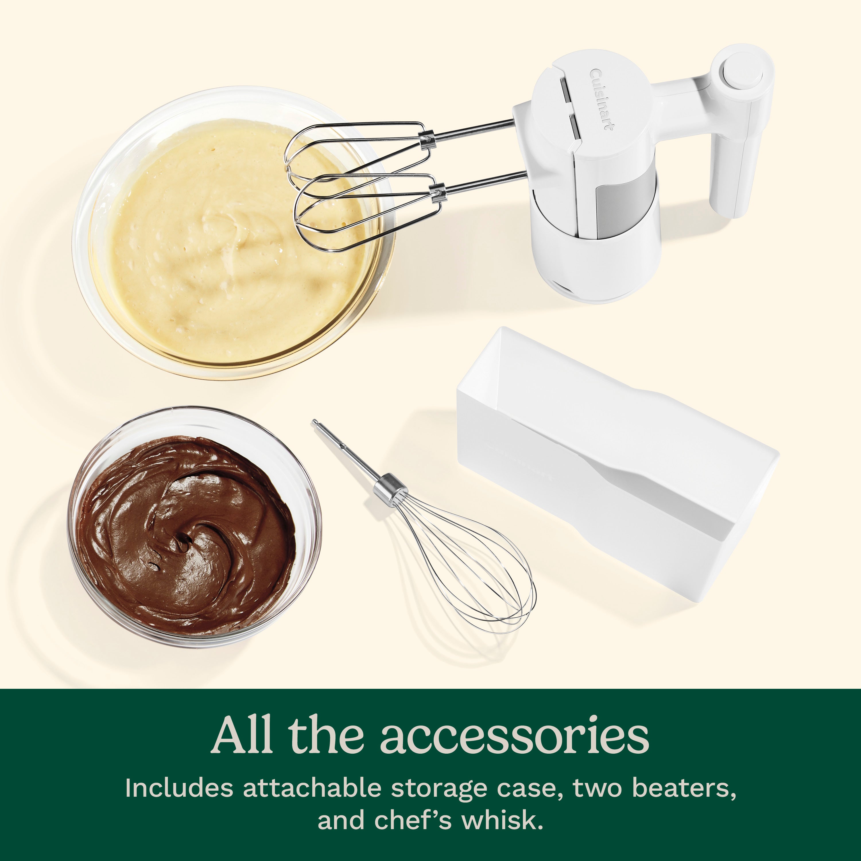 5 Speed Hand Mixer with Storage Case