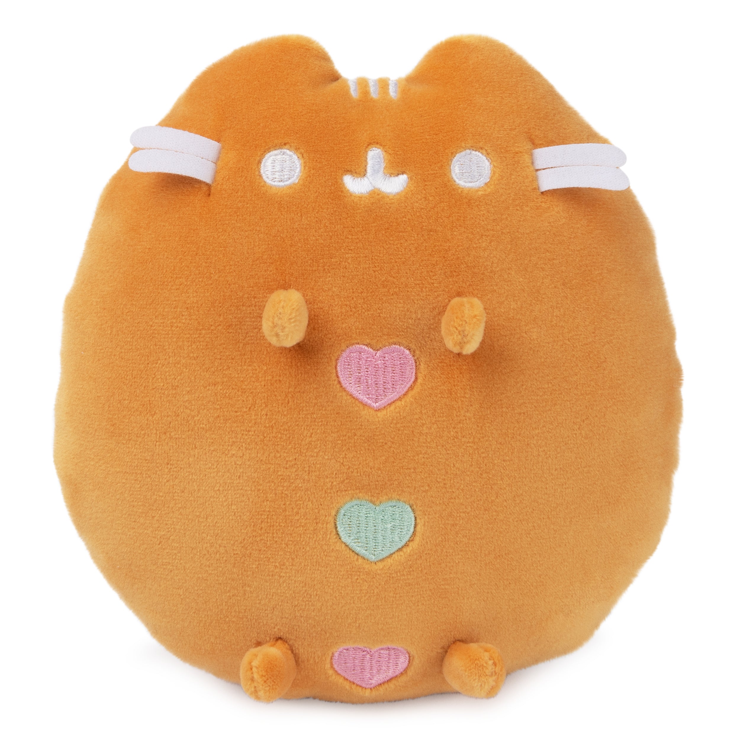 GUND Pusheen Gingerbread Squisheen, Stuffed Animal for Ages 8 and Up, Brown/White, 6”