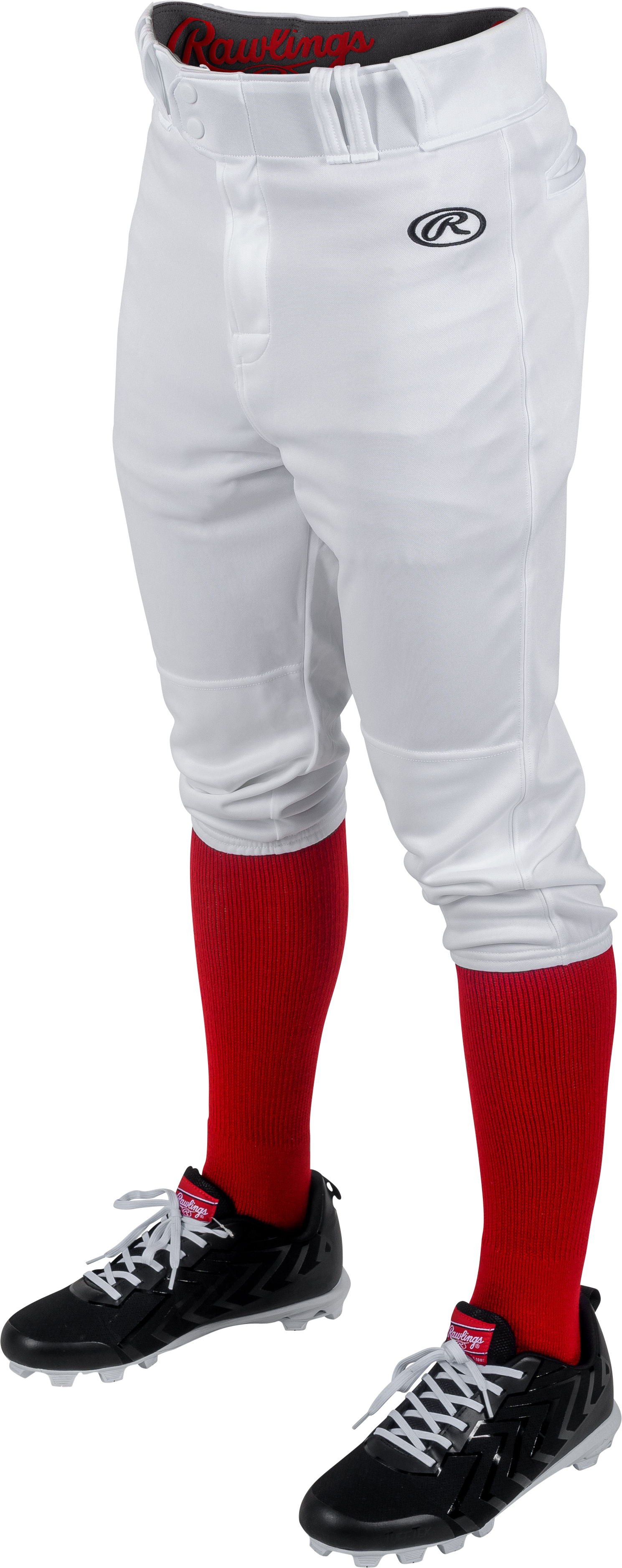 Rawlings Youth Launch Solid Knicker Pant - Small - White