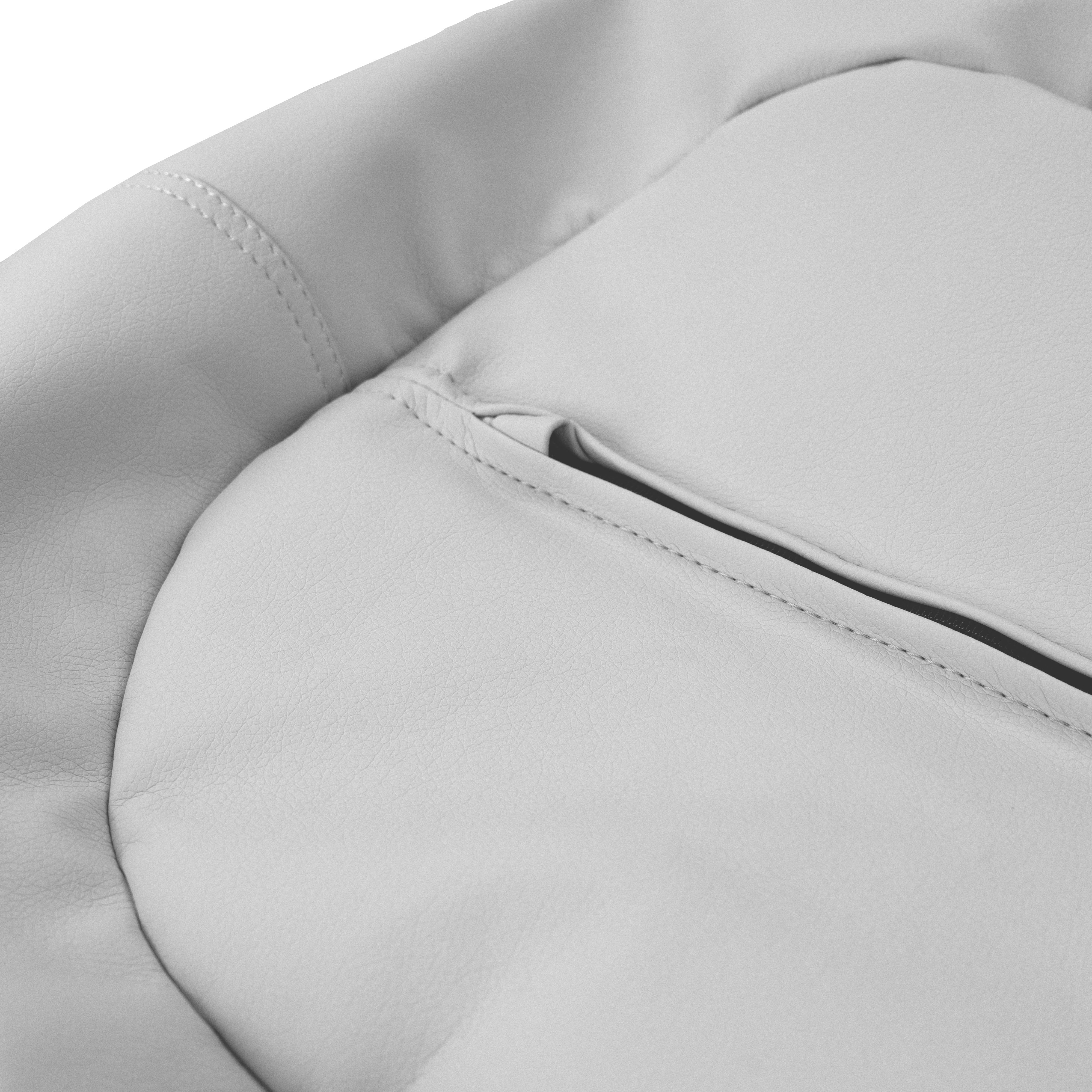 30" Round Vinyl Bean Bag - Sterling