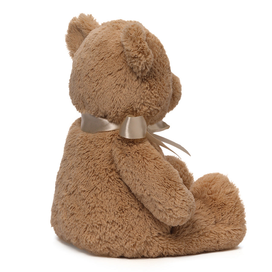 Baby GUND My First Teddy Bear, Ultra Soft Animal Plush Toy for Babies and Newborns, Tan, 15”