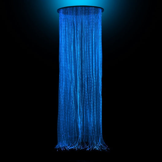 Round Fiber Optic Curtain - 100 Strands (28" Diameter x 79" H)