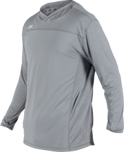 Rawlings Adult Lightweight Training Hoodie - Small - Blue Gray