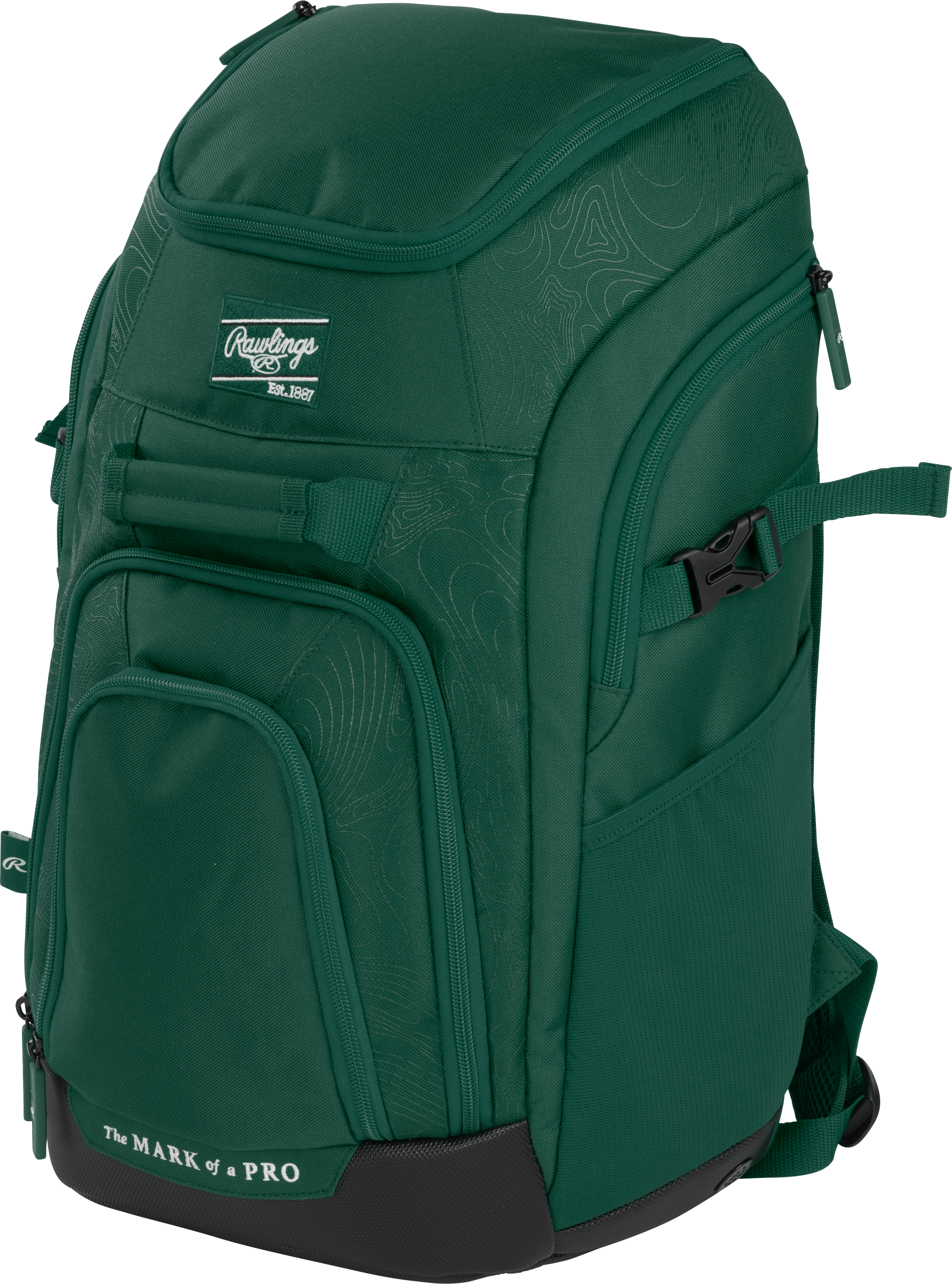 Rawlings Franchise 2 Players Backpack - Dark Green
