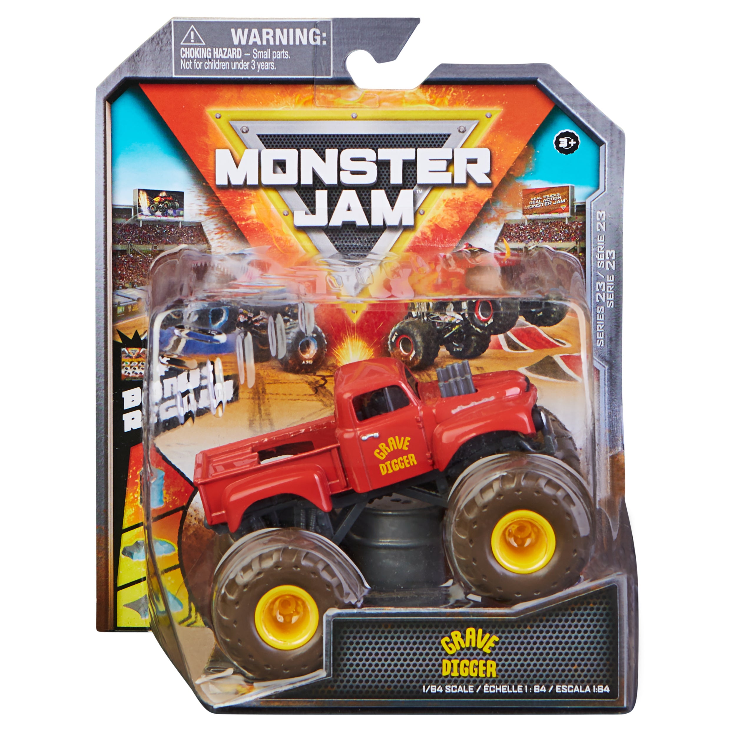 Monster Jam, 1:64 Scale Die-Cast Monster Truck Styles May Vary