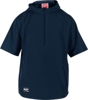 Rawlings Adult Colorsync Short Sleeve Hooded Jacket - Small - Navy