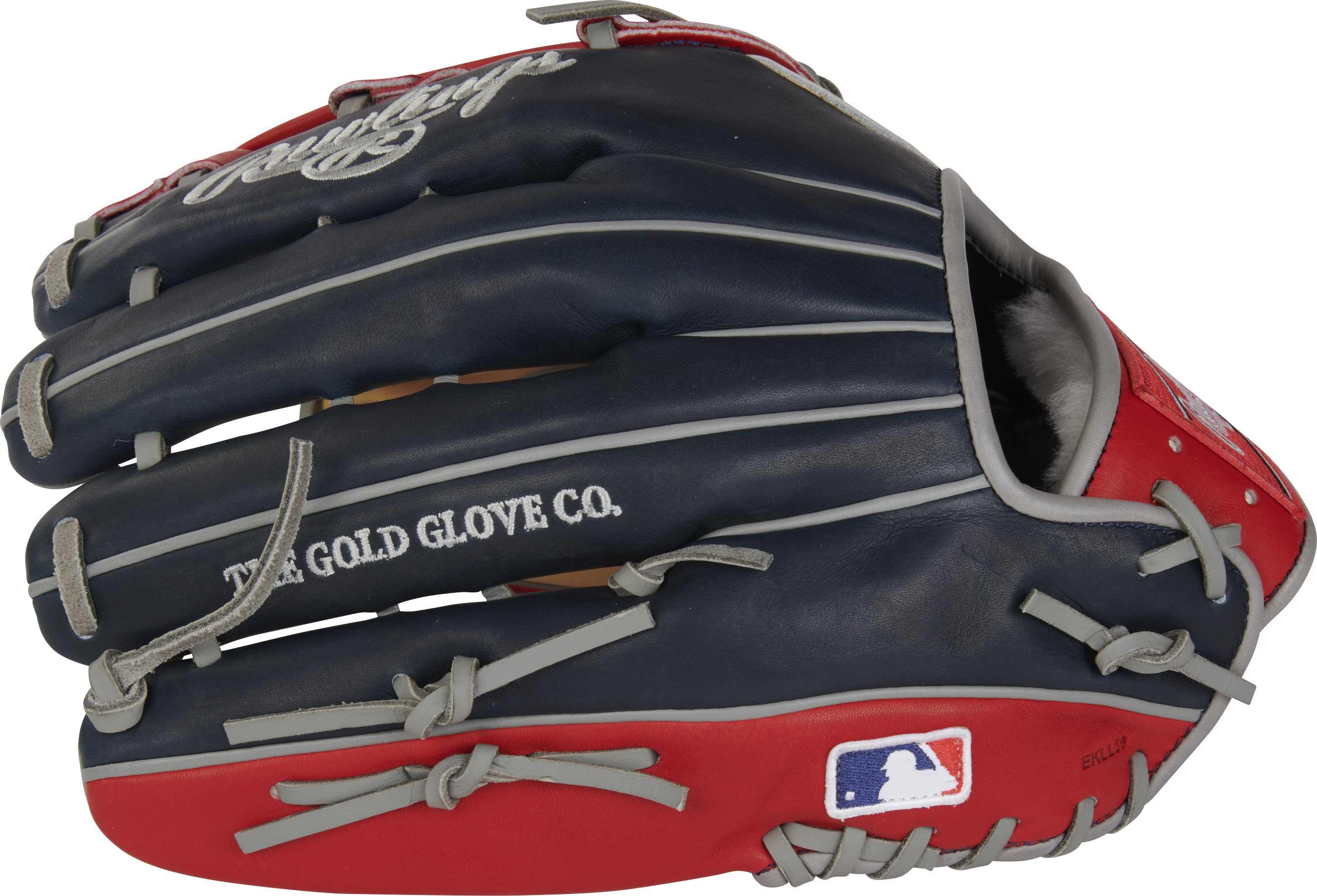 Rawlings Pro Preferred Series Ronald Acuna Jr. Gameday Pattern 12.75-Inch Baseball Glove - Right Hand Thrower - Camel/Navy