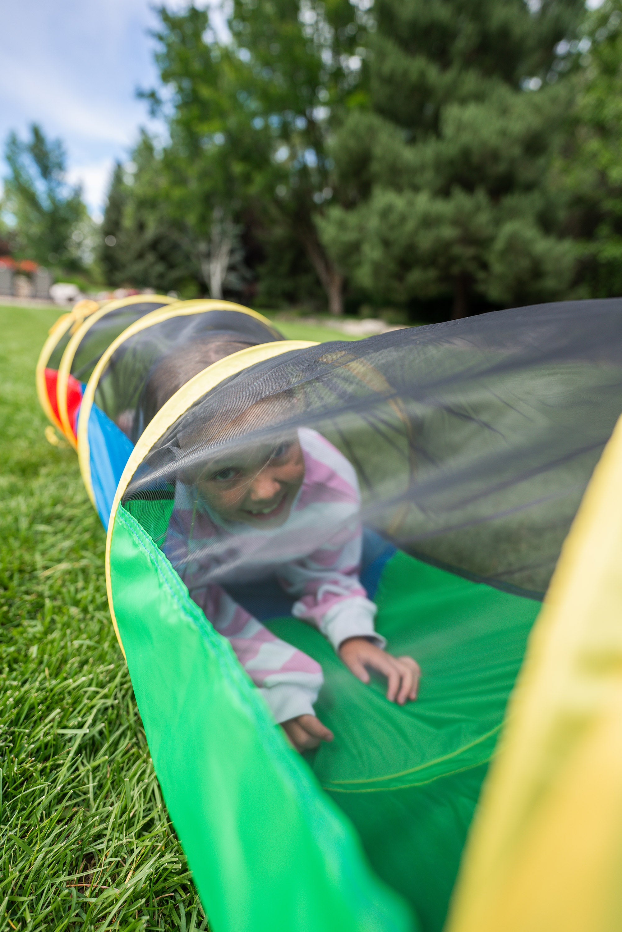 Half Mesh Play Tunnel