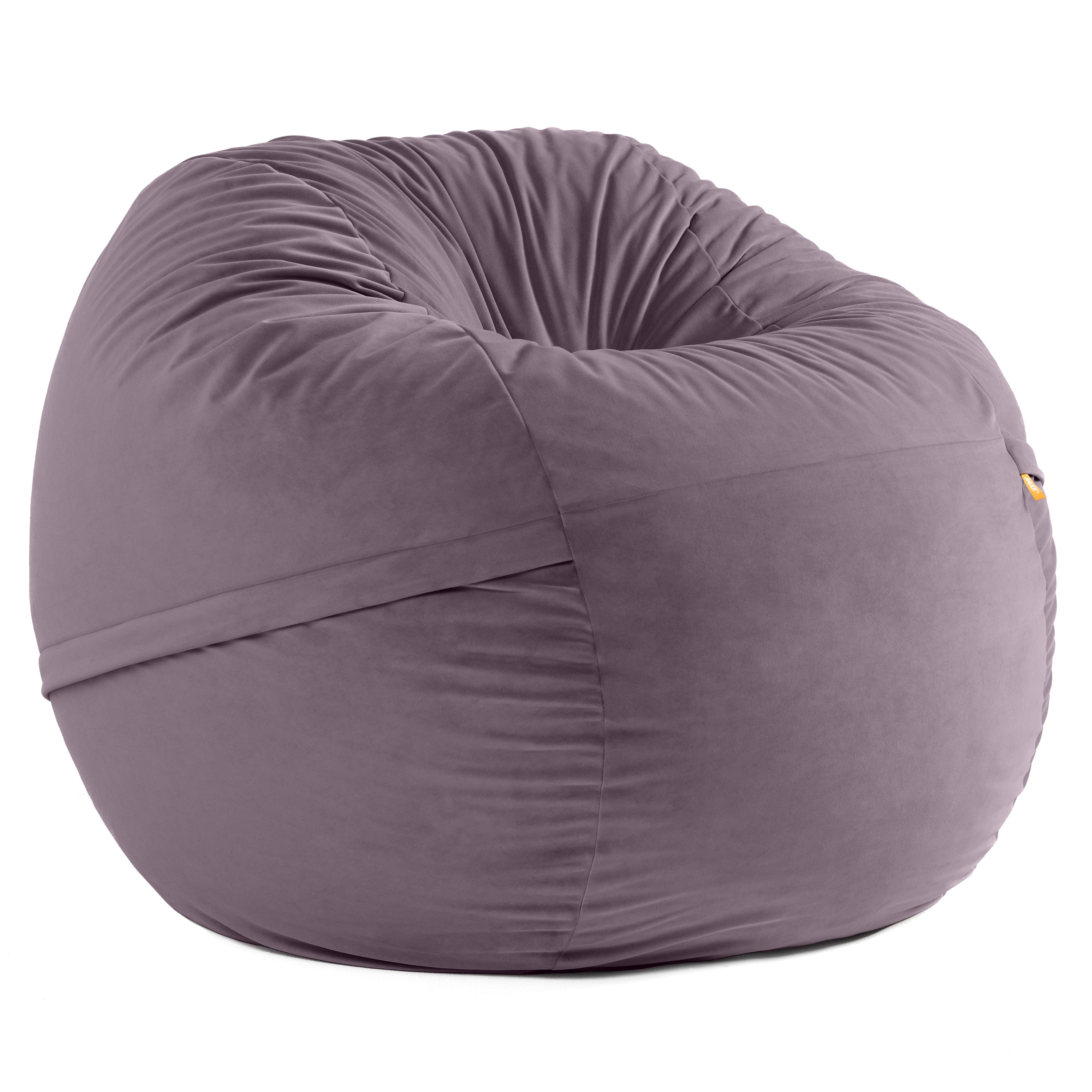 Jaxx 5 Foot Saxx - Large Round Bean Bag Chair for Adults - Lush Velvet Turquoise