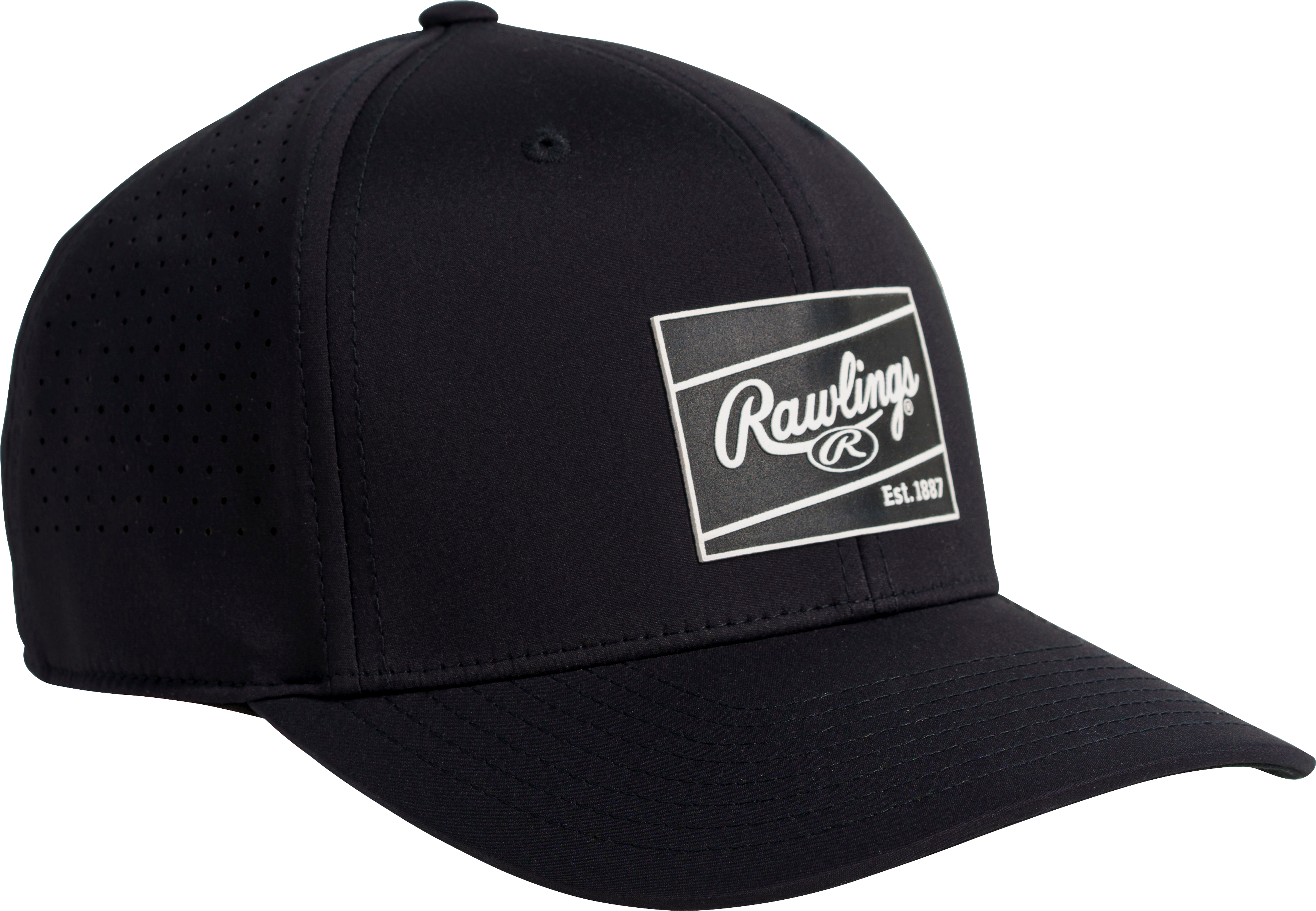 Rawlings Performance Hat - Snap Back - Black