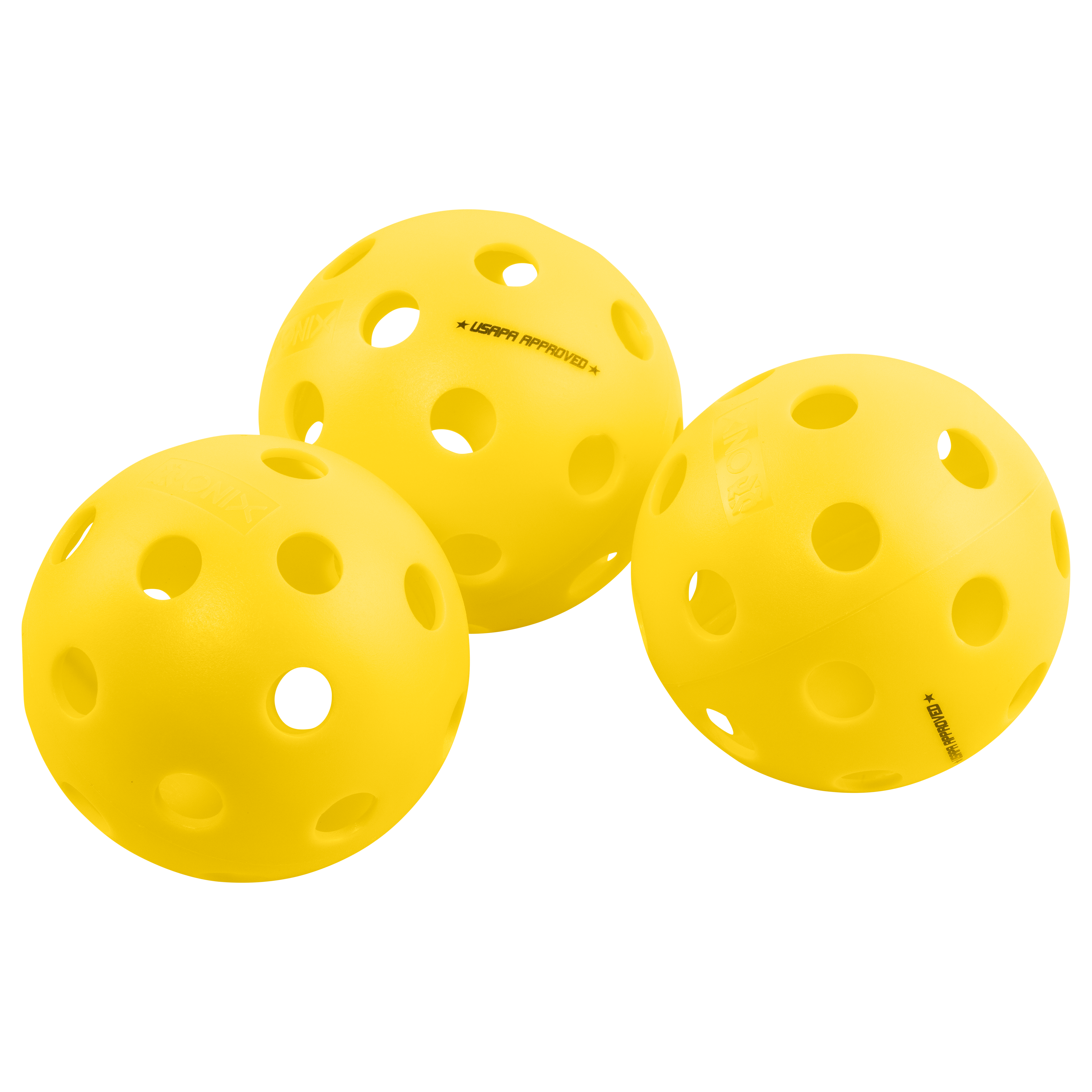 ONIX Fuse Indoor Pickleball Balls (3 Pack)