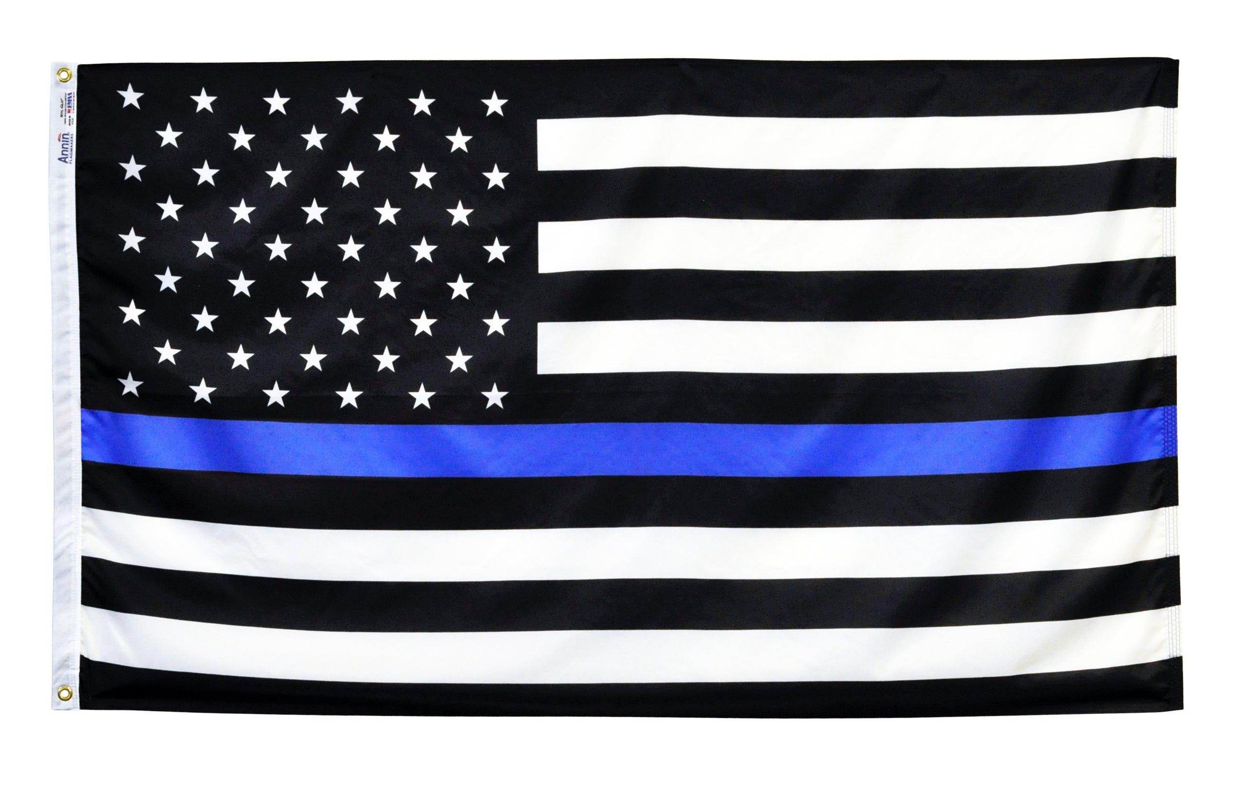 12X18 IN THIN BLUE LINE US FLAG