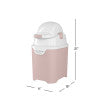 Mini Diaper Pail, Pink