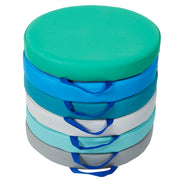 SoftScape 15" Round Floor Cushions, 6-Piece - Contemporary