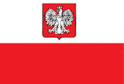 3X5 FT NYL-GLO POLAND W/EAGLE
