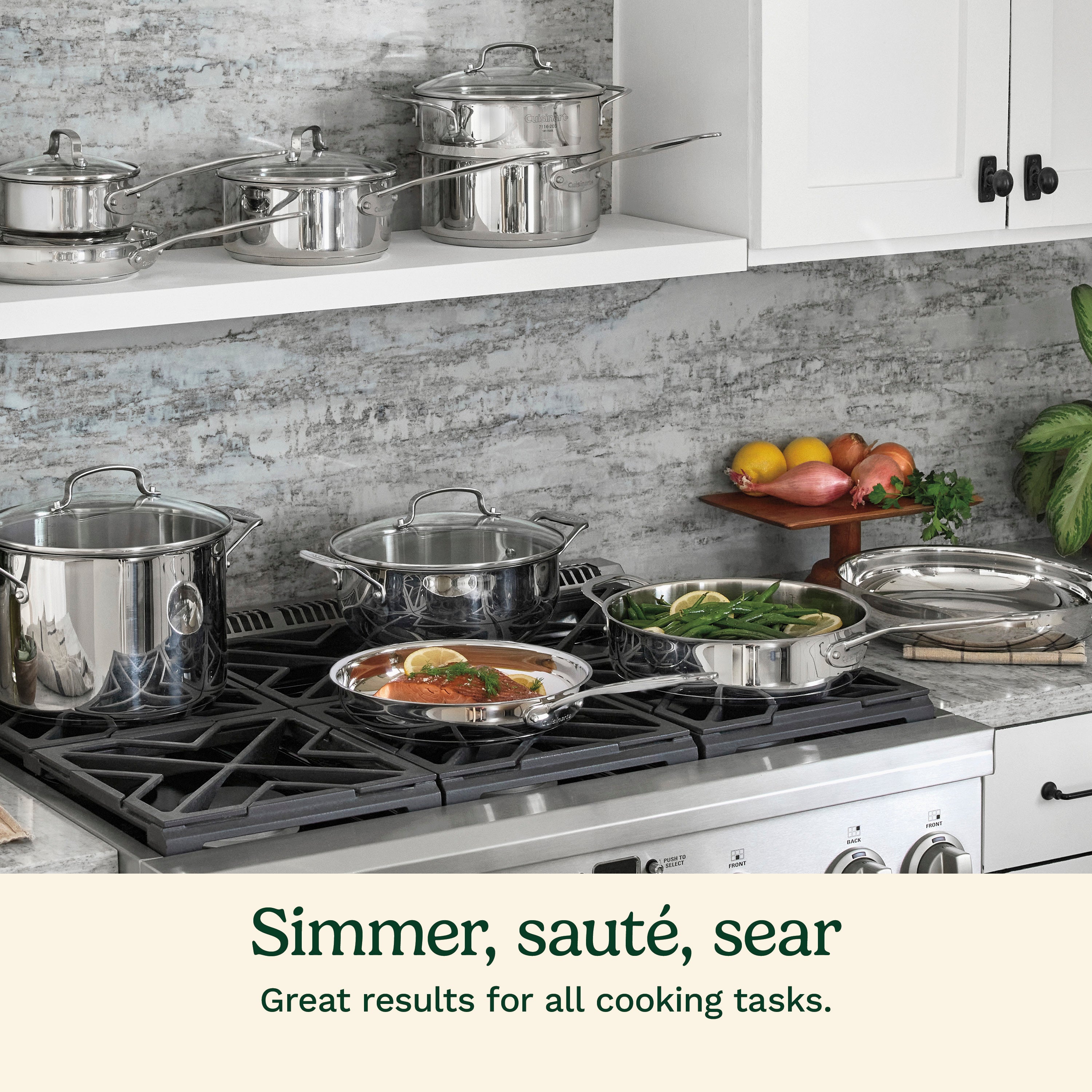 Chef's Classic™ Stainless 17 Piece Chef's Classic Stainless Set