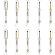 Dynamometer, 1000g and 10N x 0.1g and 0.1N, Pack of 10