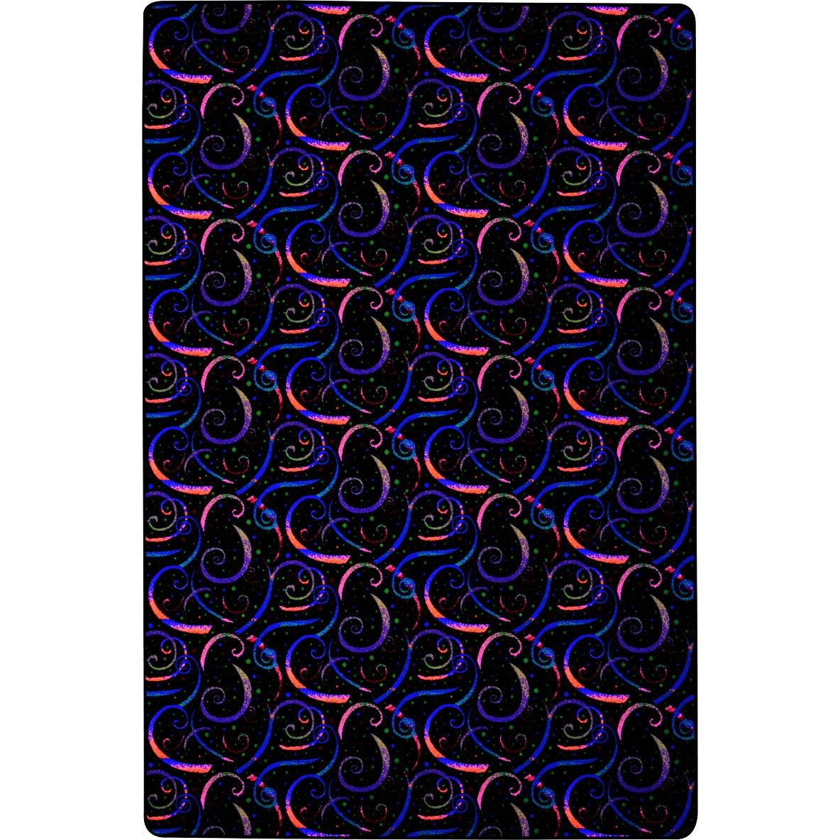 Dynamo 12' x 18' area rug in color Fluorescent